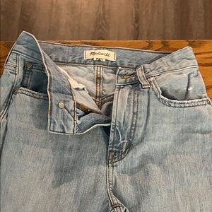 Madewell Women's Straight Leg Jeans in Light Blue